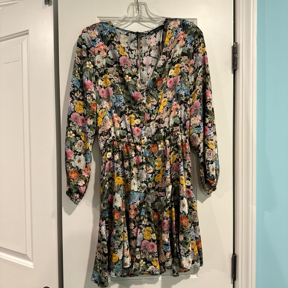 Zara Floral Mini Dress